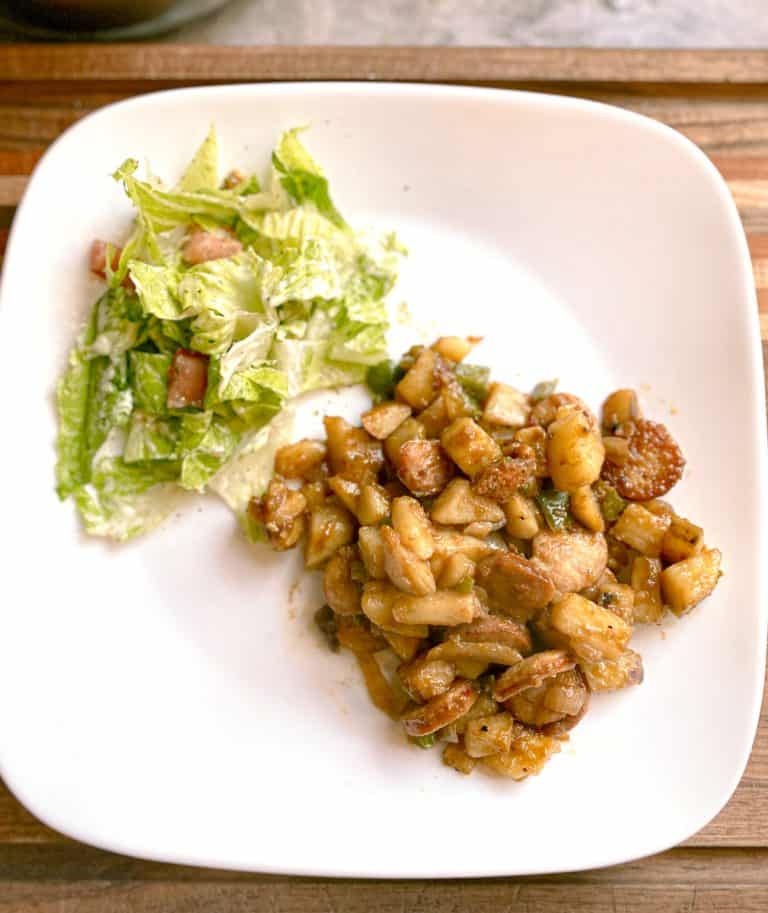 Smothered Potatoes and Sausage Recipe · Growing Dawn