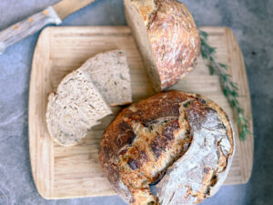 Rosemary Parmesan Sourdough Bread